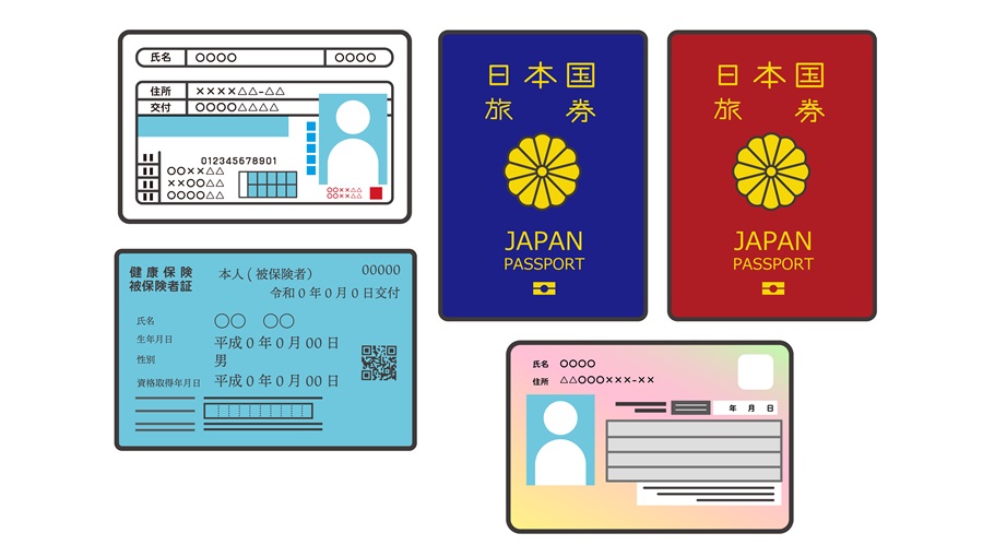 チャットレディの登録で使える身分証明書の種類