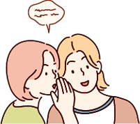 チャトレのお仕事を周囲に話した