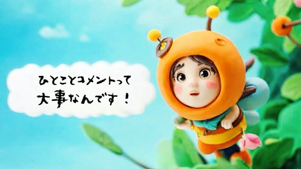 チャット応用編！【ひとことコメント】