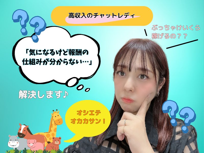 【高収入のヒミツ】「気になるけど仕組みが分からない…」を解決します♪